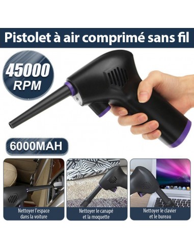 Pistolet à air comprimé sans fil - Livraison offerte ouvre sa boutique