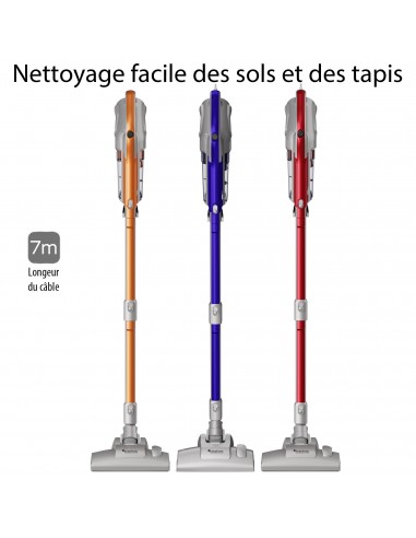 Aspirateur balai design ultra léger 600 W - Livraison Offerte ou a consommer sur place