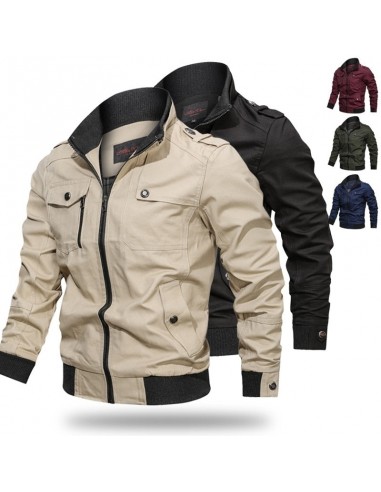 Veste Bombardier pour homme style militaire - Livraison Offerte hantent personnes