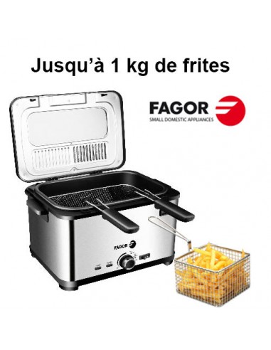 Friteuse Fagor 3 paniers 2000W 4L - Livraison Offerte pas cheres