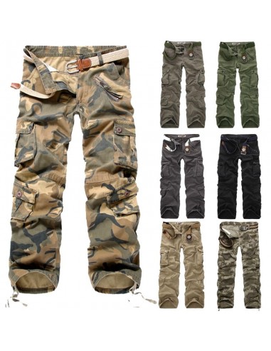 Pantalon cargo militaire multipoches pour homme - Livraison Offerte store