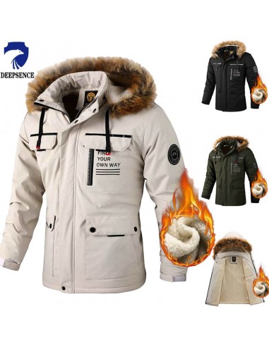 Parka d’exterieur épaisse doublée à capuche pour homme et femme - Livraison offerte shop