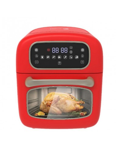 Mini four plus friteuse sans huile 1500 W - 7L rouge de la marque Fagor - Livraison offerte plus qu'un jeu 