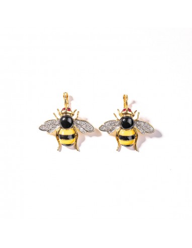 Bee Enamel Clip Earring commande en ligne