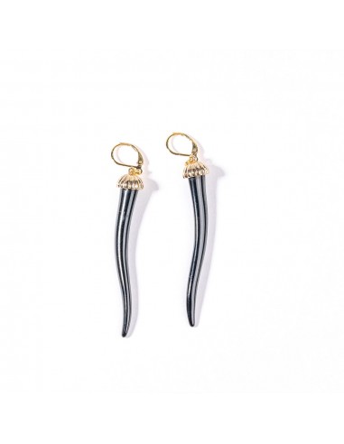 Black Pepper Gold Wire Earring Comparez plus de prix