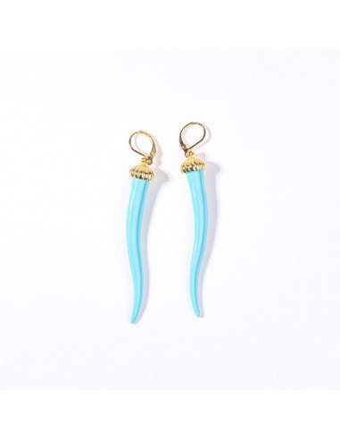 Turquoise Pepper Gold Wire Earring Comment ça marche