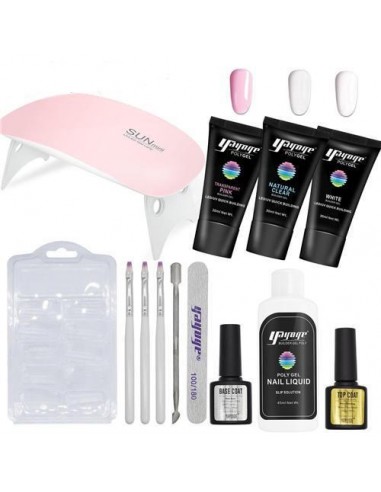 Kit révolutionnaire d'extensions d'ongles au polygel - Livraison Offerte 50-70% off 