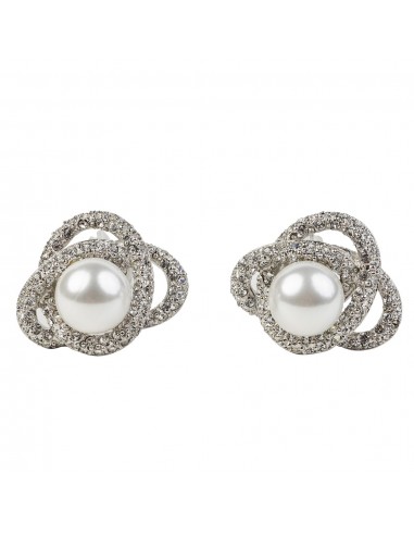 White Pearl Center Clip Earring 2024