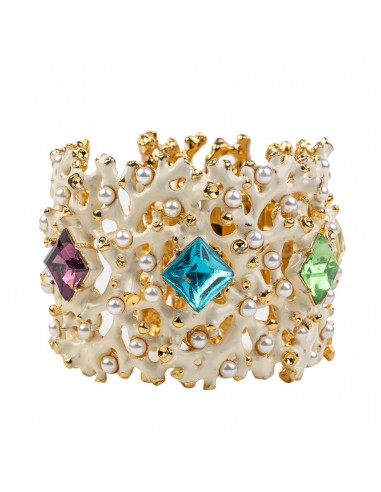 Pearl and Gem White Branch Cuff outlet