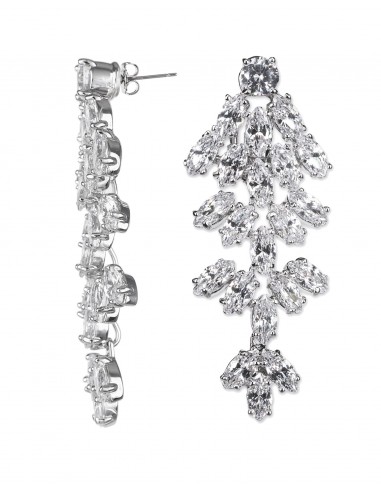 Four Tier Marquise Cubic Zirconia Post Earrings la chaussure