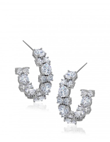 Cubic Zirconia Statement Hoops outlet