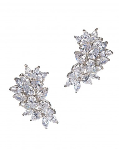 Cubic Zirconia Marquise Cluster Earrings Venez découvrir notre 