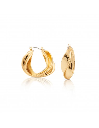 Gold Twist Hoop Earring offre 