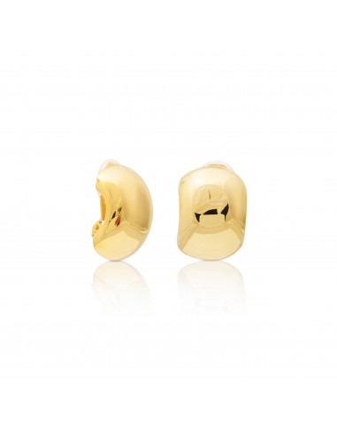 Polished Gold Hoop Clip Earring en ligne