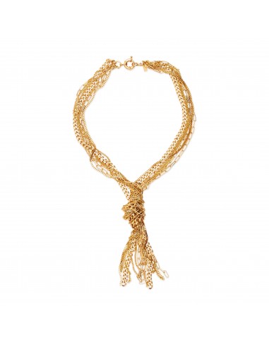 Gold Knotted Chain Necklace l'évolution des habitudes 