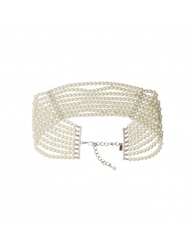 Eight Row Pearl Choker Par le système avancé 