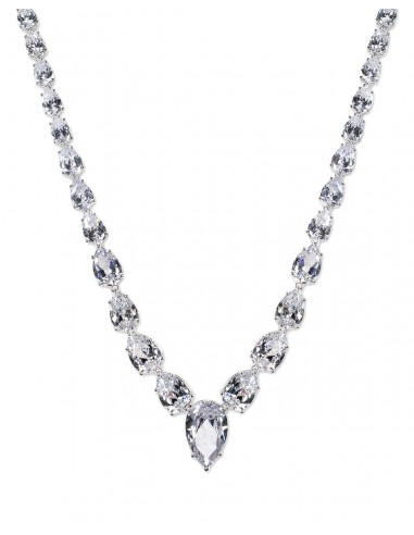 Pear CZ Necklace à prix réduit toute l'année