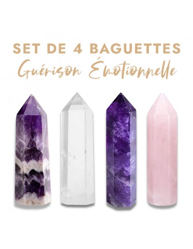 Set de 4 Baguettes "Guérison Émotionnelle" 2023