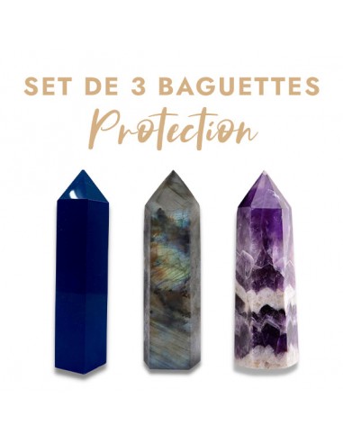 Set de 3 Baguettes "Protection" livraison gratuite