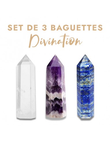 Set de 3 Baguettes "Divination" vous aussi creer 