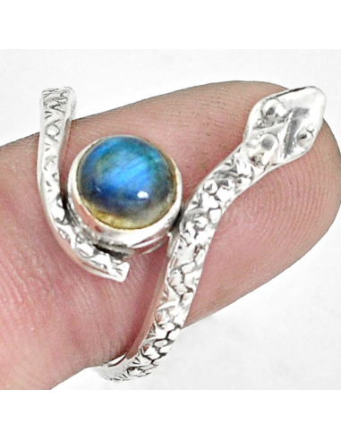 Bague en Labradorite “Guérison magique” et Argent 925 meilleur choix