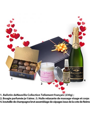 Coffret Saint Valentin Prestige - Livraison offerte l'évolution des habitudes 