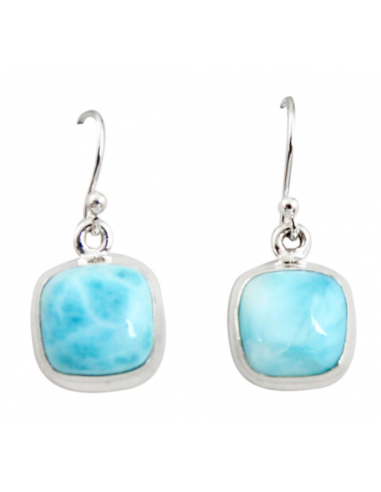 Boucles d'oreilles Larimar et Argent 925 acheter