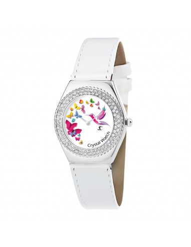 Montre animée SC Crystal orné de cristaux Swarovski - 1 achetée  1 offerte - Livraison offerte shop