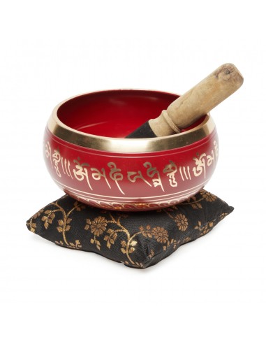 Rød Om Mani Padme Hum Singing Bowl suggérées chez