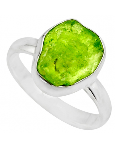 "Celestial Power"-ring i Peridot og 925 sølv Les magasins à Paris