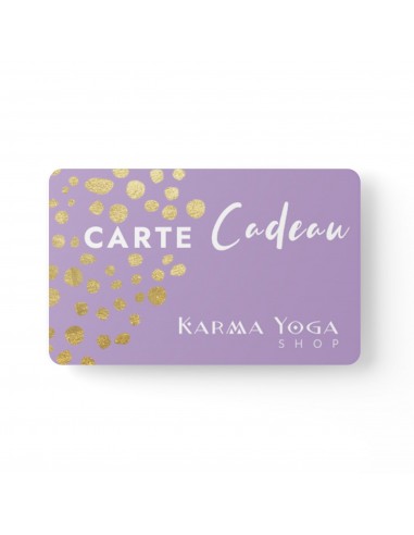 Karma Yoga Shop gavekort en stock