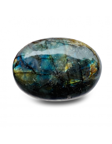 Labradorite Pebble "Steen av terapeuter" la colonne vertébrale