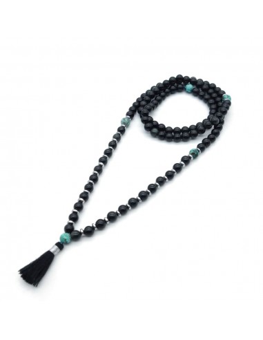 Collier mala obsidienne - DÉTERMINATION ouvre sa boutique