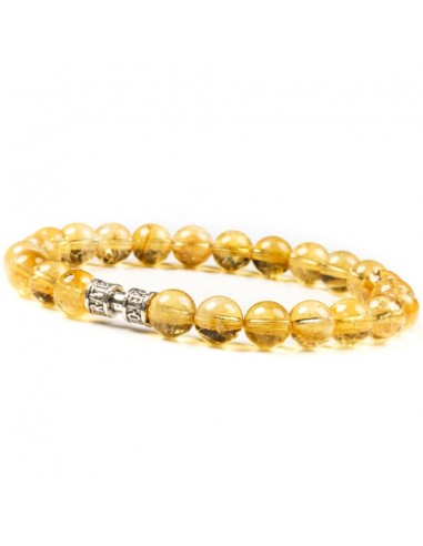 Bracelet citrine 8mm - LE SOLAIRE l'évolution des habitudes 