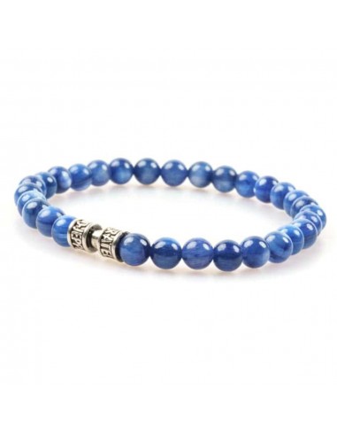 Bracelet cyanite 6mm - L'ORIGINEL la livraison gratuite