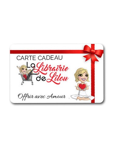 CARTE CADEAU LA LIBRAIRIE DE LILOU online