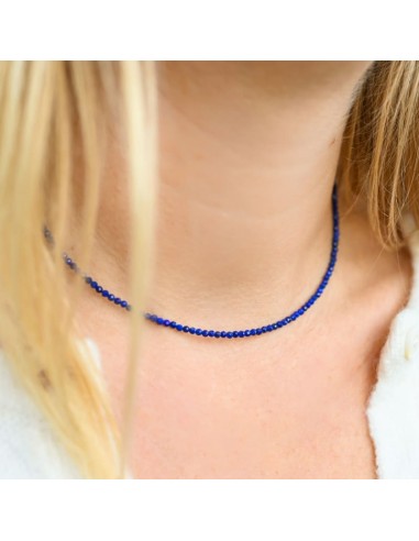 Collier Lapis Lazuli femme plus qu'un jeu 