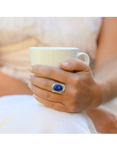 Bague Lapis Lazuli Argent pas cheres