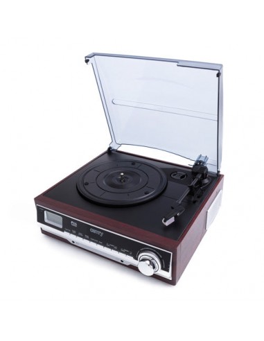 Platine vinyle avec radio réveil intégré - Livraison offerte suggérées chez