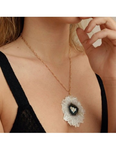 Collier Quartz Solaire "Soleil D'Uruguay" Toutes les collections ici