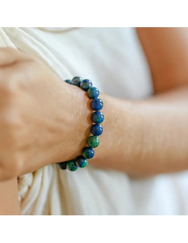 Bracelet Azurite Malachite 8mm Profitez des Offres !