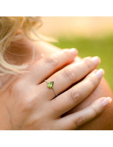 Bague Péridot votre