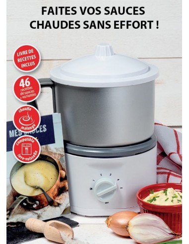 Saucière électrique 650W - 1 Litre - avec livre de recettes offert - Livraison Offerte Les êtres humains sont 