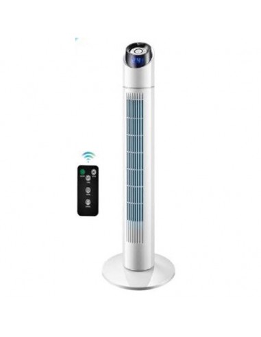 Ventilateur colonne affichage LED de la température avec télécommande - Livraison offerte acheter